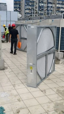 Kerja-kerja Pemasangan-di tapak Peralatan Roda Putar Pemulihan Haba Syarikat ...